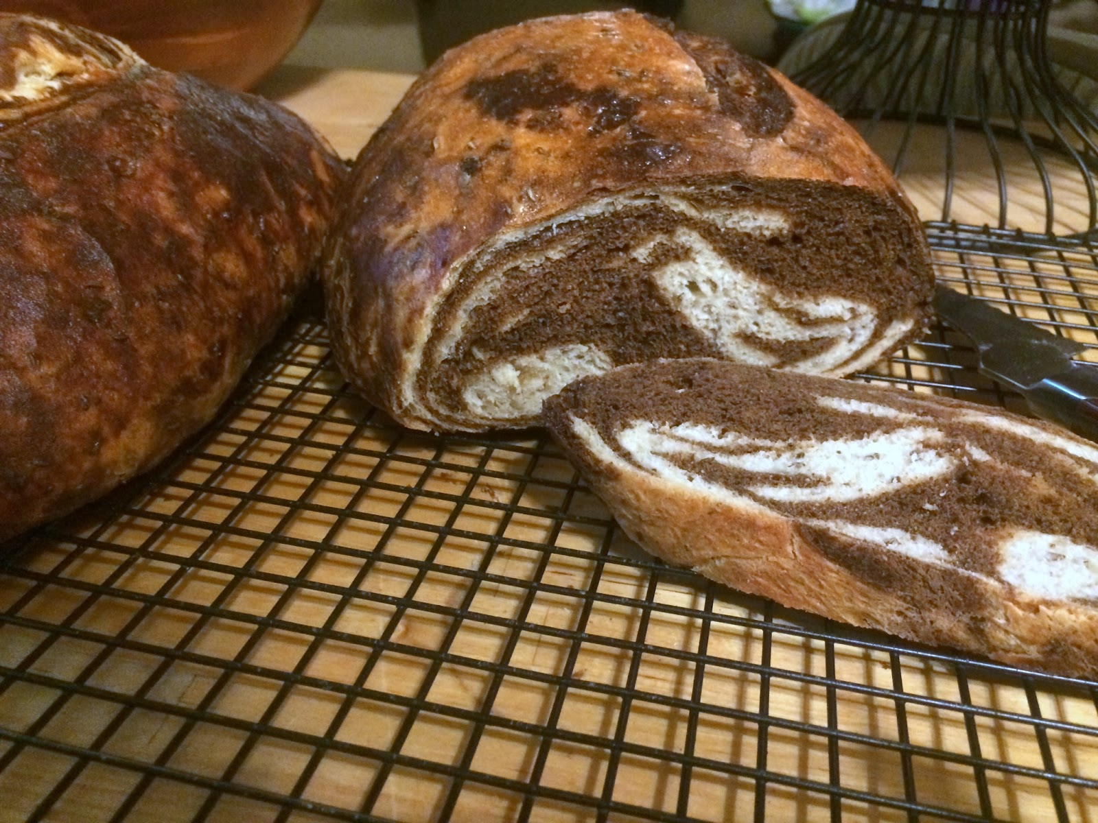 Marbled Rye Bread that is worth the wait