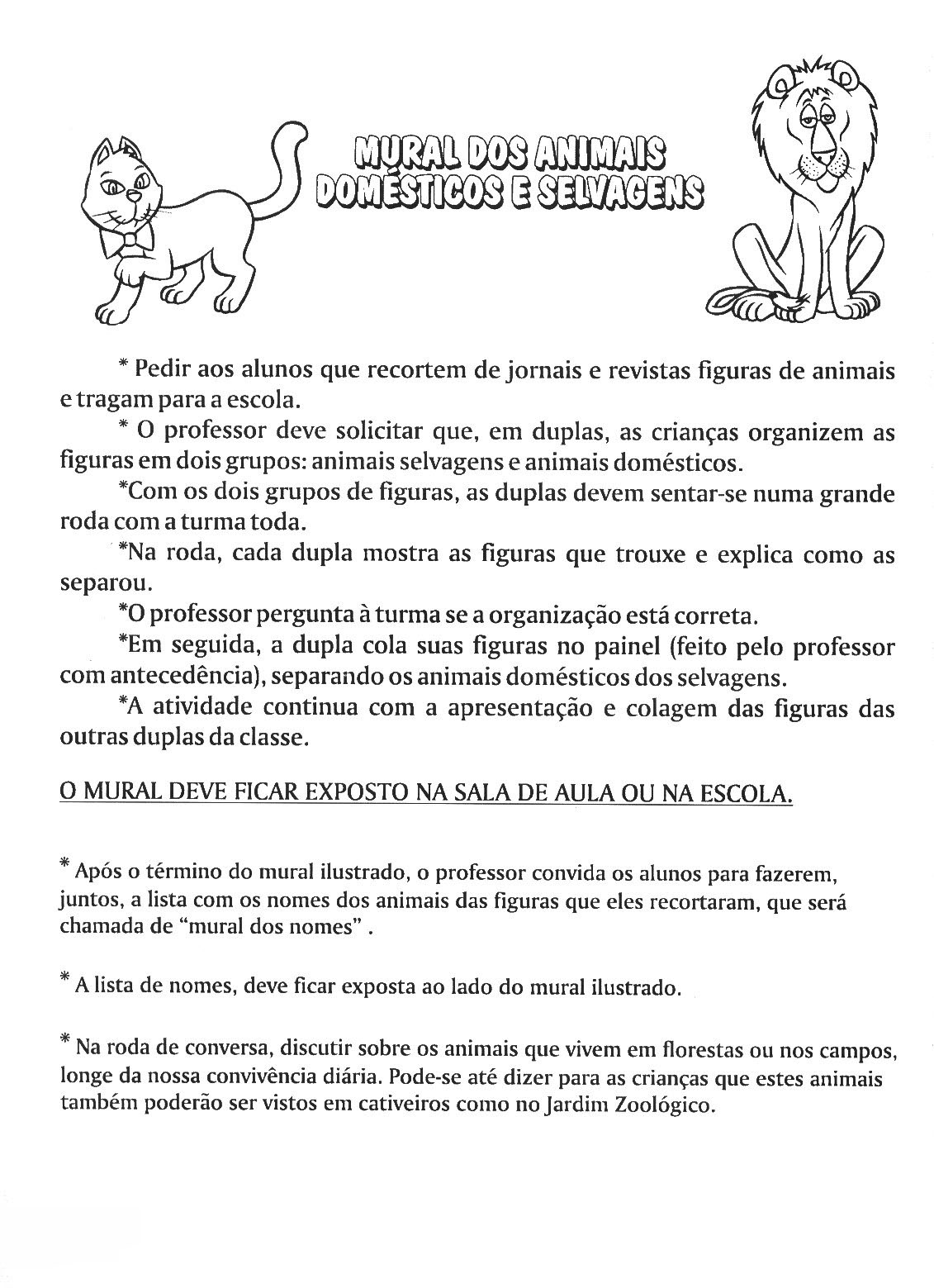 Plano de aula educação infantil 3 a 4 anos Plano de aula educação infantil 3 a 4 anos