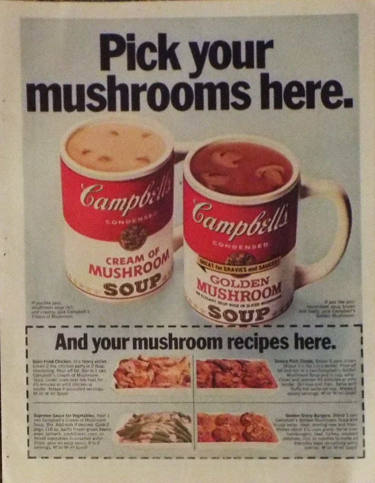 Vintage Magazine Ads: Soup Ads