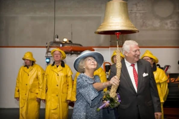 Dutch Princess Beatrix attends the reopening of the renovated National Rescue Museum Dorus Rijkers in Den Helder