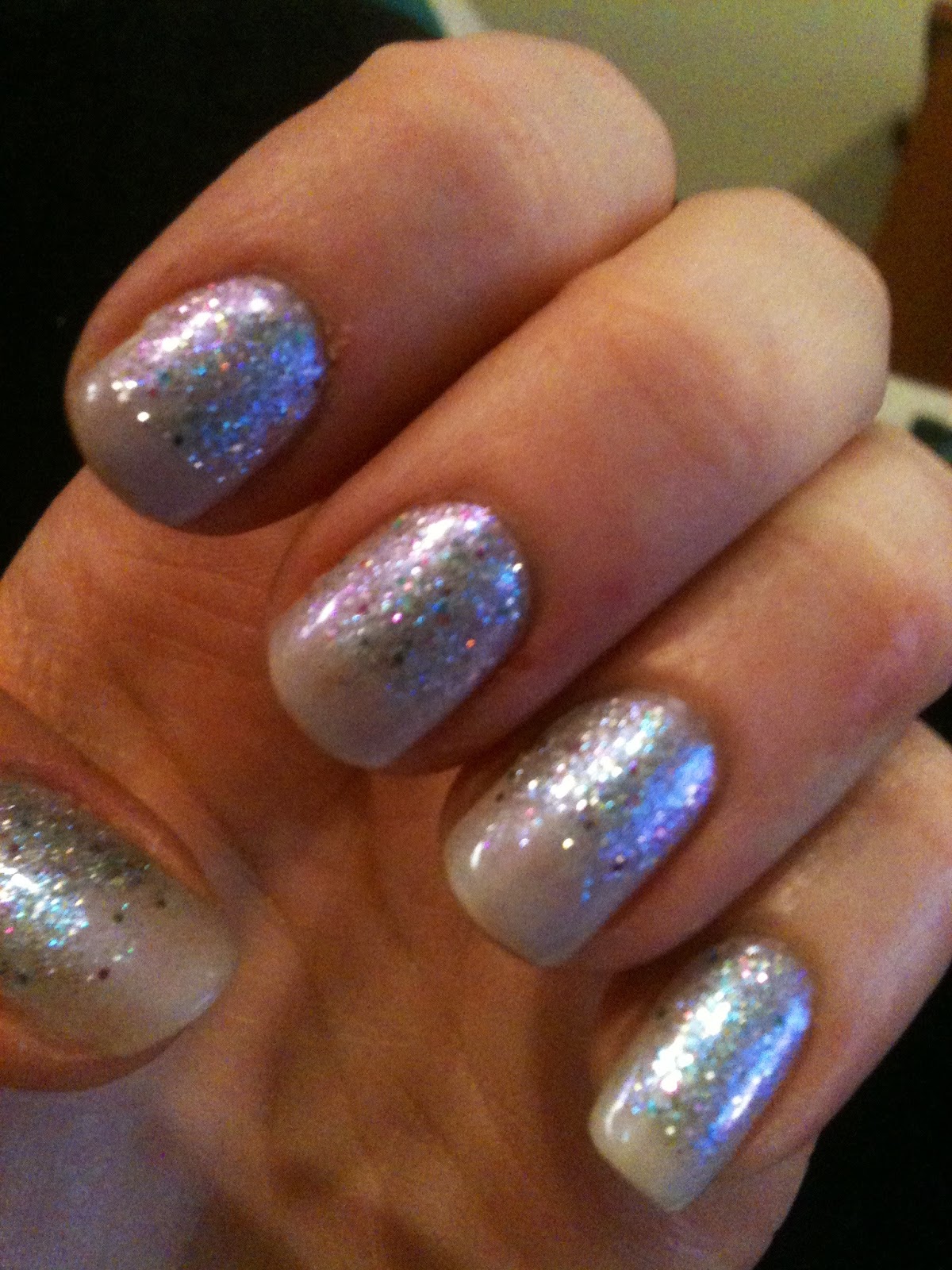 Nails By Leah glitter fade