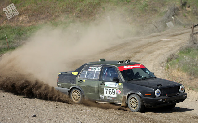 VW MKII rally car