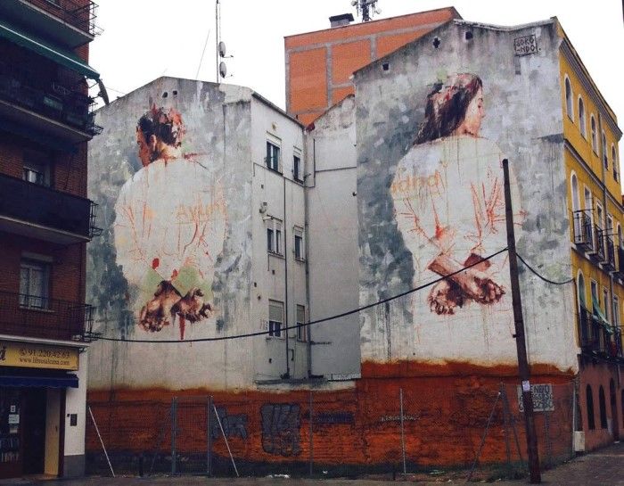 Испанский стрит арт художник. Gonzalo Borondo (стрит арт) Испанский стрит арт художник. Gonzalo Borondo (стрит арт)