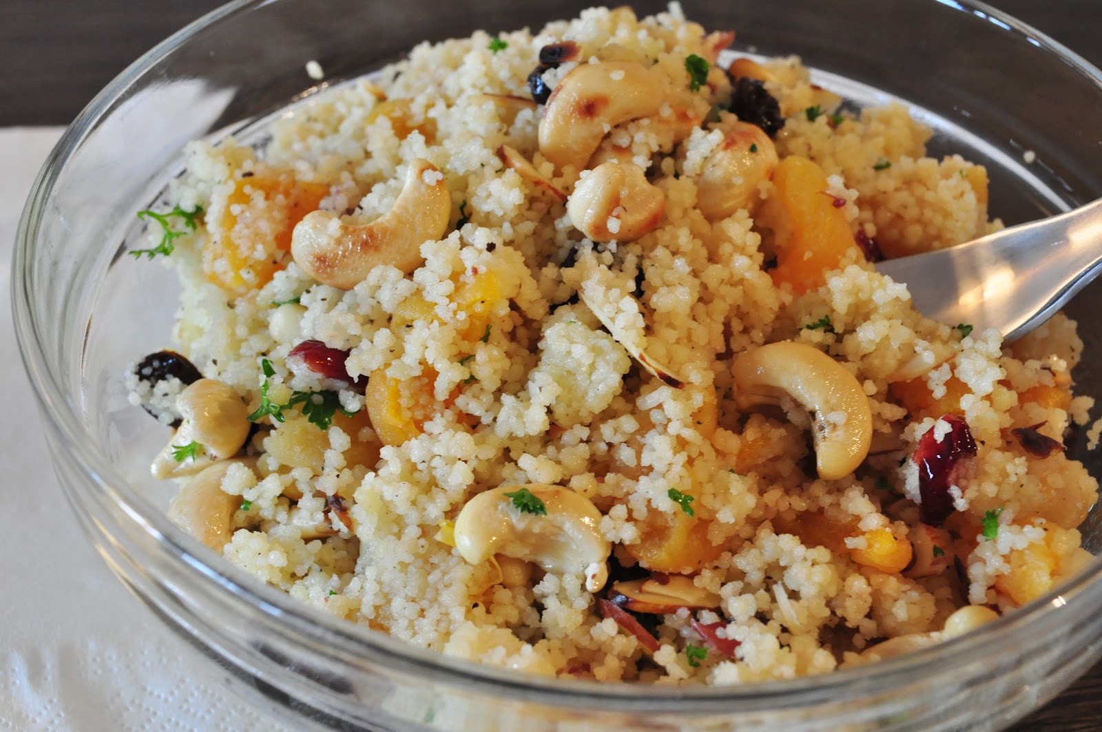 My Tiny Oven Couscous with Dried Fruit and Nuts