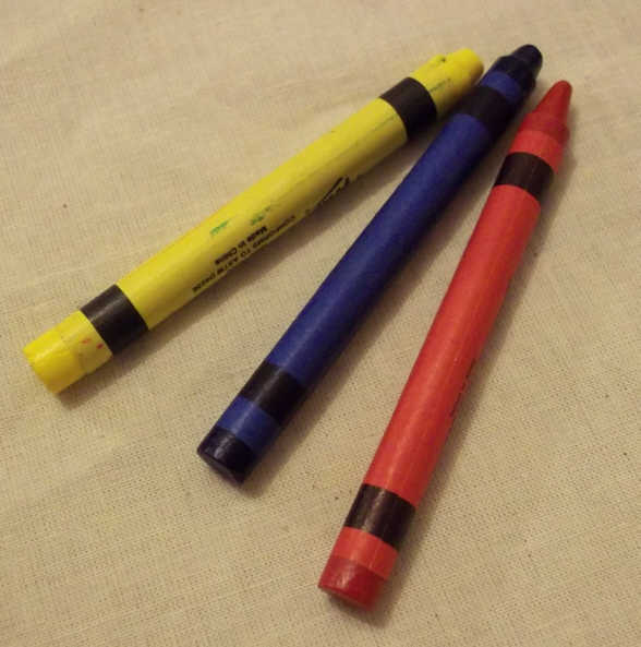 Amanda Bates' Art Blog Wax Crayons on Fabric