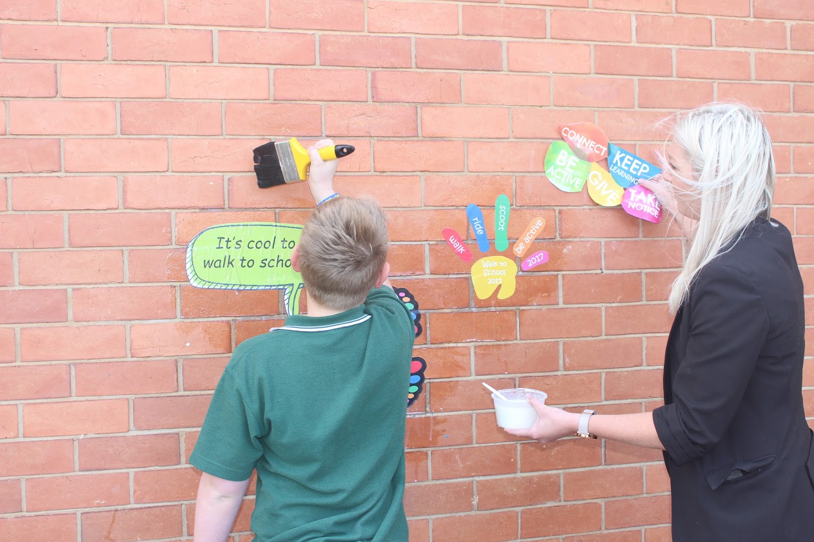 Gannawarra Walks to School Inspiring art work with Kerang Primary and