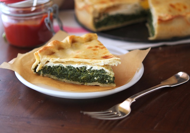Green Pie with Ricotta