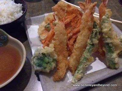 shrimp tempura at Sakana Japanese Sushi Bar & Grill in San Francisco