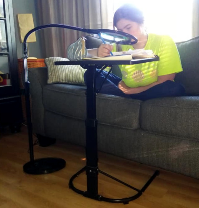 Magnifier Lamp for DIY Crafting, Sewing, Drawing, and Reading