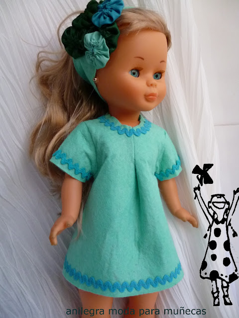Anilegra moda para muñecas: Mis modelos y patrones Nancy
