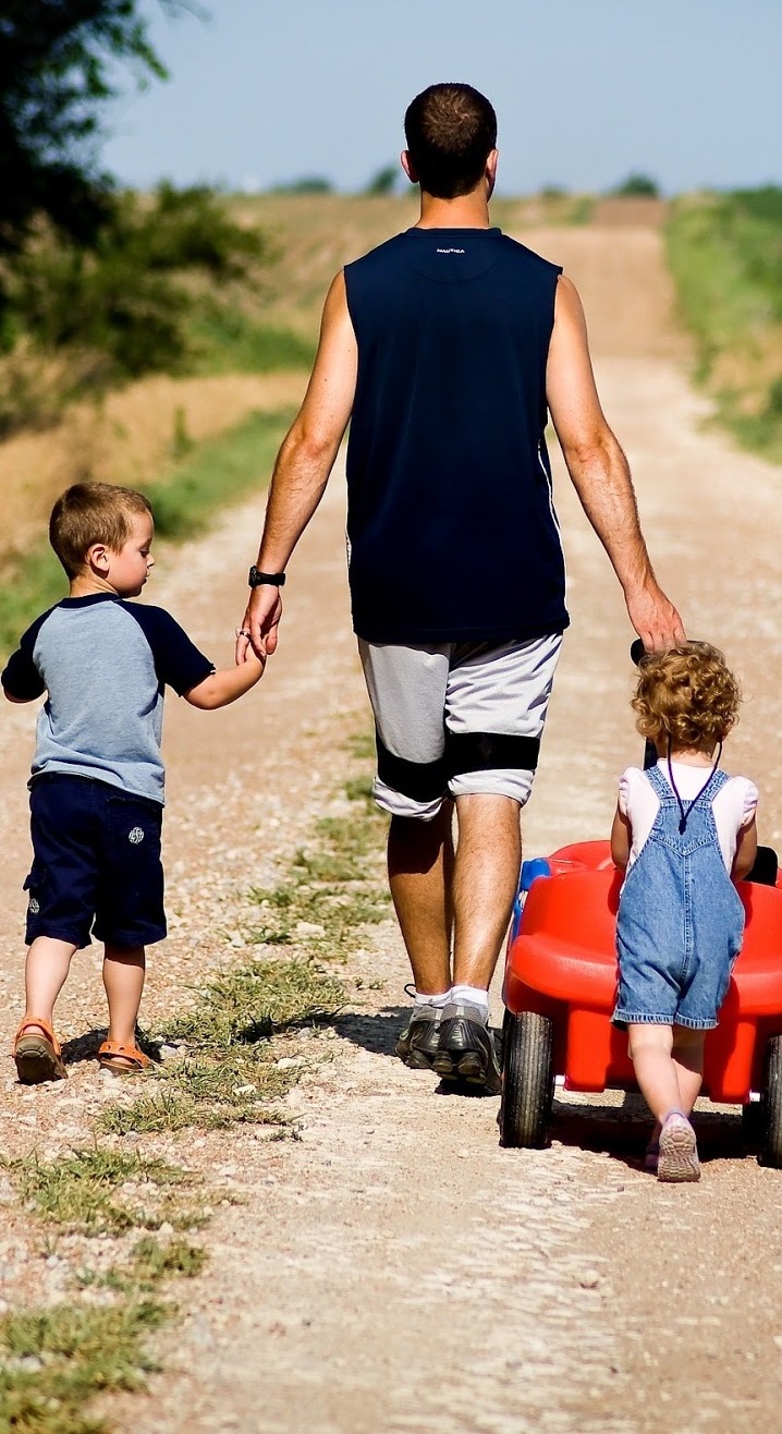 Being a fun dad. Being a fun dad.