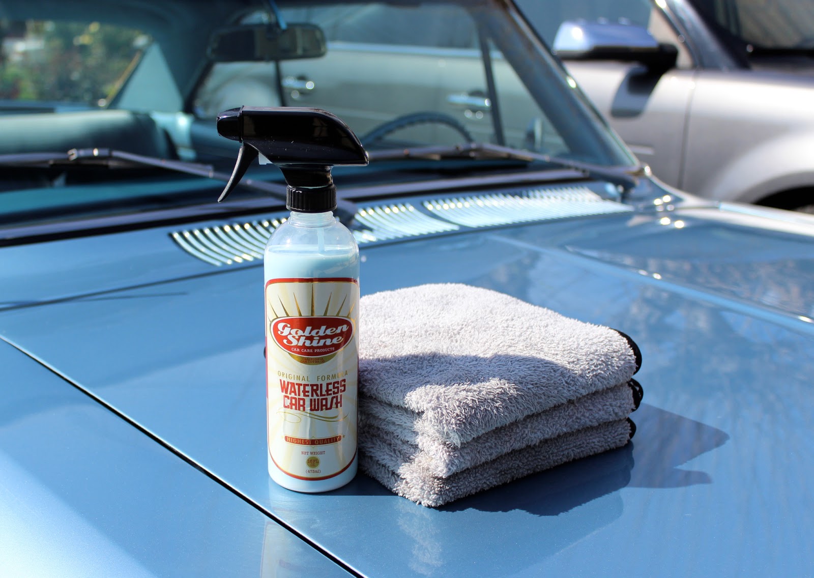 Covering Classic Cars Introducing Golden Shine Waterless