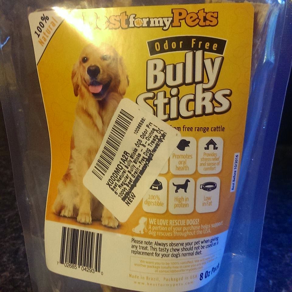 Not Just Another Southern Gal Best For My Pets Bully Sticks Review