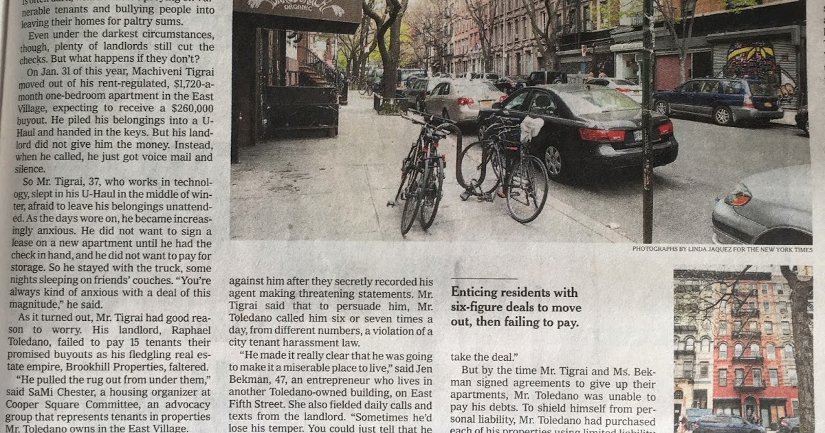 EV Grieve The housing limbo of Raphael Toledano's (former) East