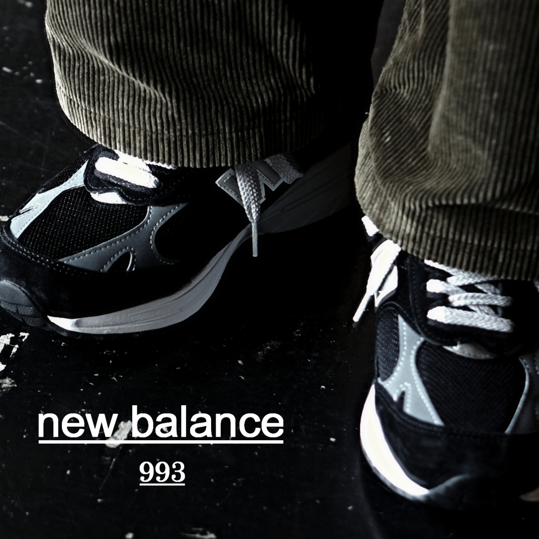 New Balance 993 ブラック