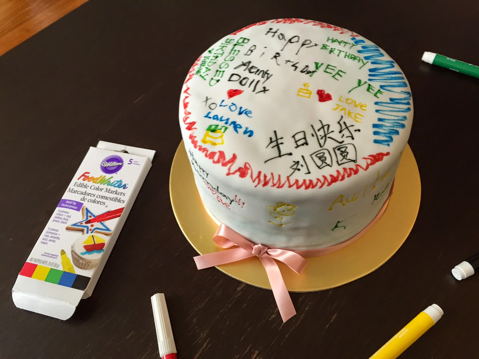 Debbie's Little Sweets The Doodle Cake