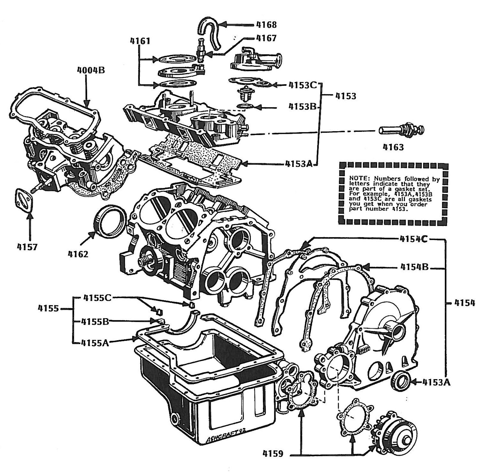 Wisconsin 4 Cylinder Engine Wiring / Distributor Cap For.