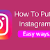 How to Put Picture On Instagram