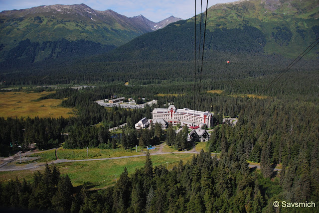 Alyeska resort from the tram