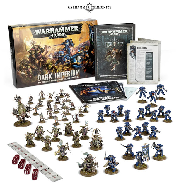 Two whole armies!! warhammer 40k beginners guide dark imperium