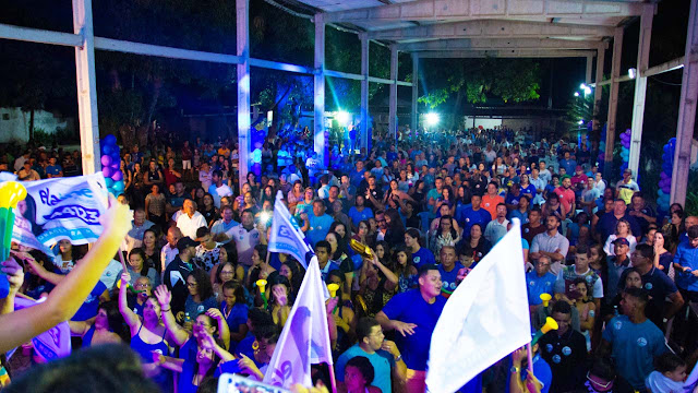 Resultado de imagem para Multidão prestigia o lançamento da candidatura de Elaine Neves em Extremoz