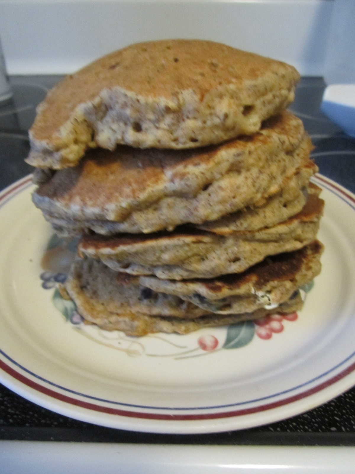 DIY Life BananaBlueberry Rolled Oats Pancakes NO SUGAR!