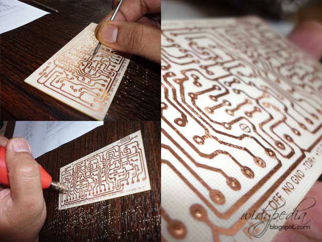 Widypedia: Buat PCB Sendiri Dengan Metode Transfer Toner