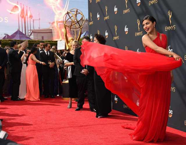 Priyanka Chopra at Emmy awards 2016 Priyanka Chopra at Emmy awards 2016