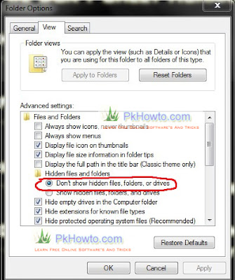How to Show Hidden Files and Folders In Windows 7 7