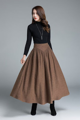 Faldas largas de moda Faldas largas de moda