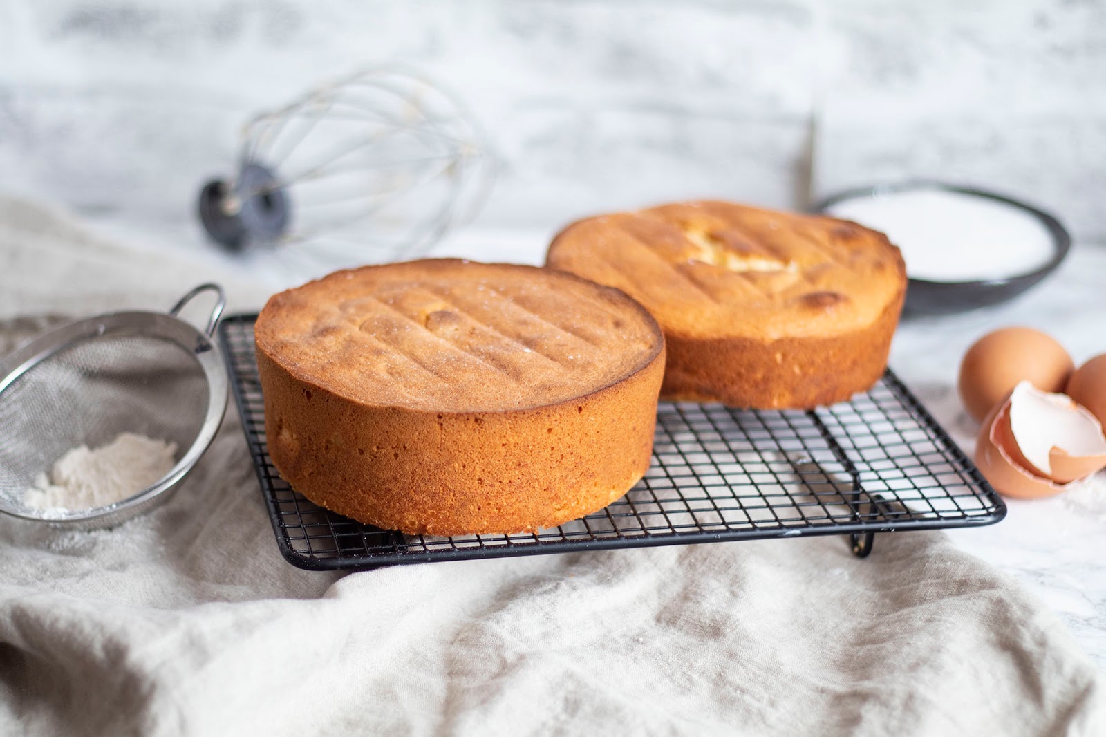 Recette d'une délicieuse génoise nature pour réaliser vos layer cakes