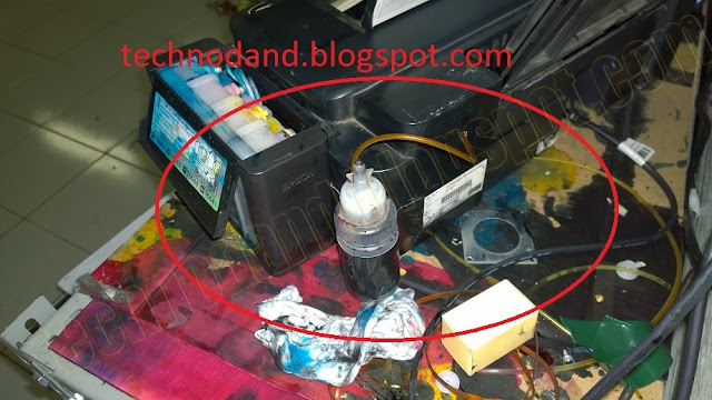 Cara Memasang Tempat Pembuangan Tinta Pada Printer EPSON L110, L300, L310 Cara Memasang Tempat Pembuangan Tinta Pada Printer EPSON L110, L300, L310