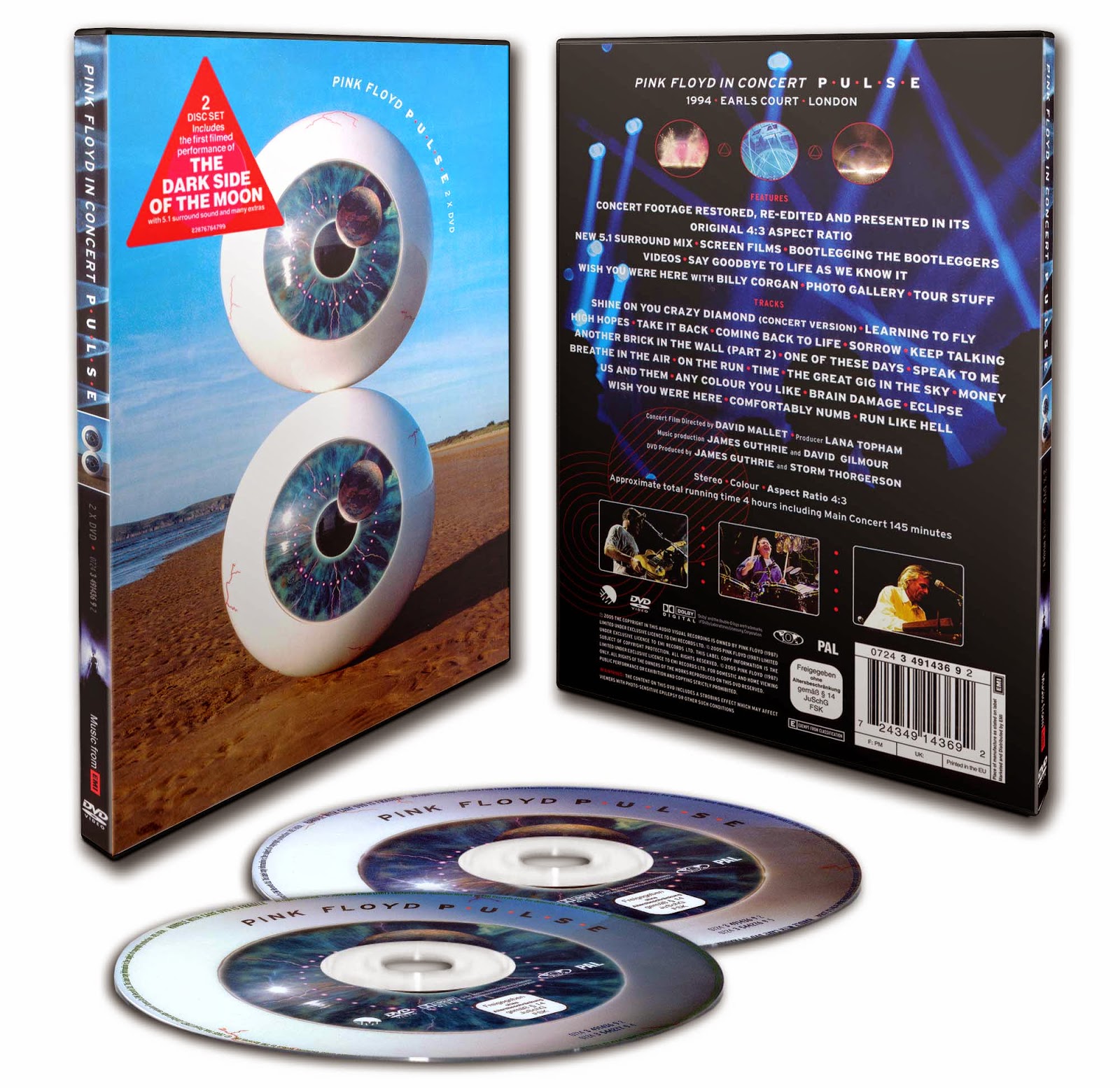 Pink Floyd - 2 DVDs Imperdibles!