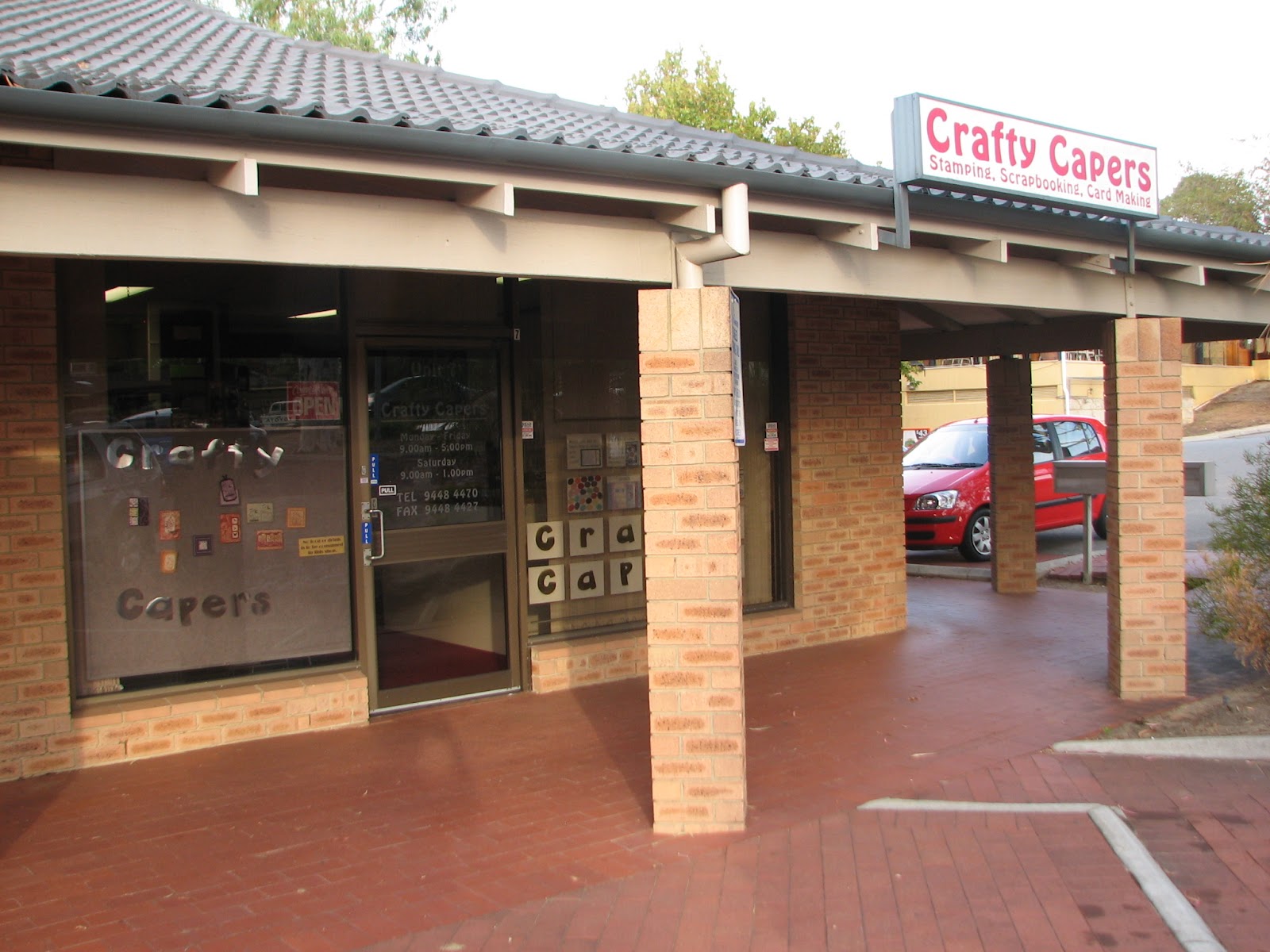 Crafty Capers Location