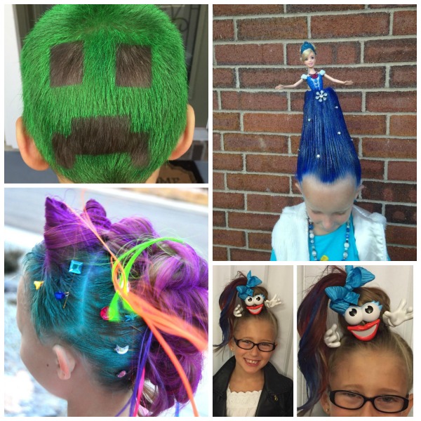 30 CRAZY HAIR IDEAS FOR KIDS- these are awesome!!  My kids love crazy hair day! #crazyhairideas #kidscrazyhair #kidscrazyhairdayideas #crazyhairday #crazyhair #crazyhairdayatschoolforgirlseasy #crazyhairdayatschoolforboys #growingajeweledrose