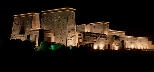 Sound and Light Show at Philae Temple 
