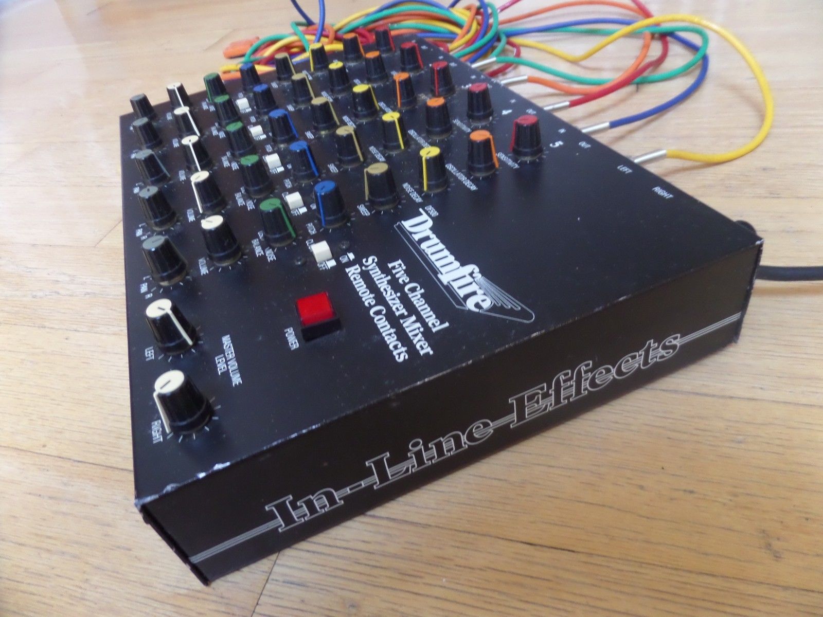 MATRIXSYNTH Drumfire DF500 Analog Drum Synthesizer Synth w/Triggers SN 15516