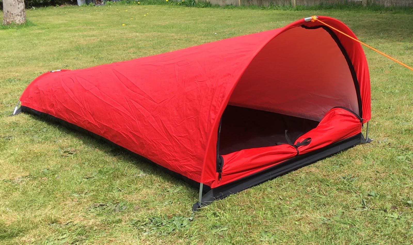 Chase The Rainbow First look Alpkit Hooped BivvyBag (prototype).