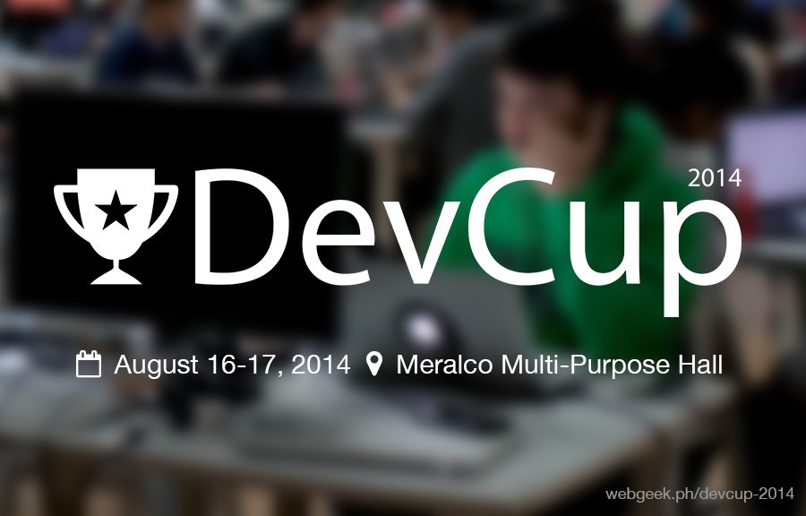 2014 WebGeek DevCup