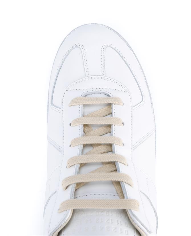 Degrees of White: Maison Martin Margiela Replica Leather Sneakers ...