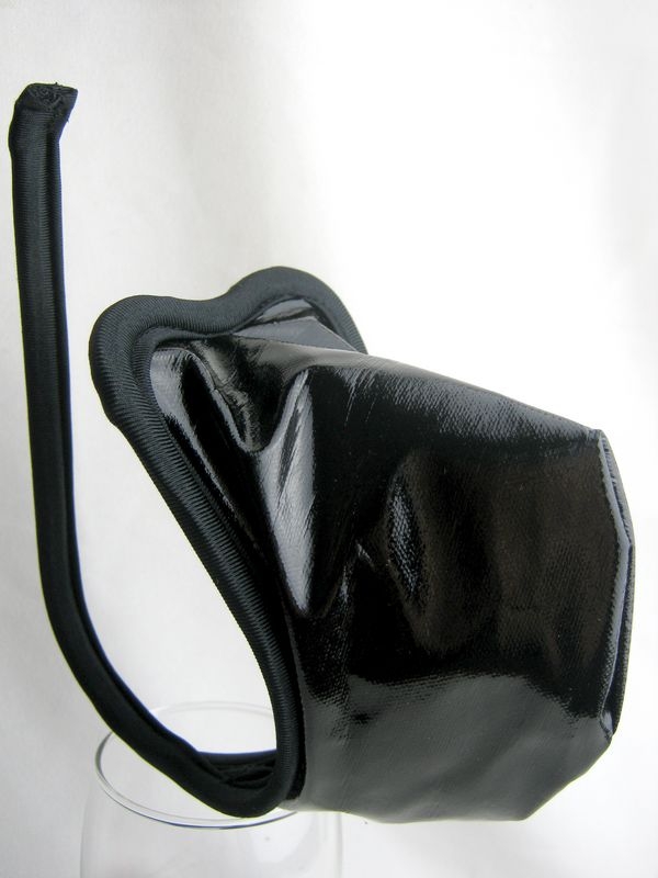 FASHION CARE 2U UM3921 Sexy Black Metallic CCup Men's Underwear