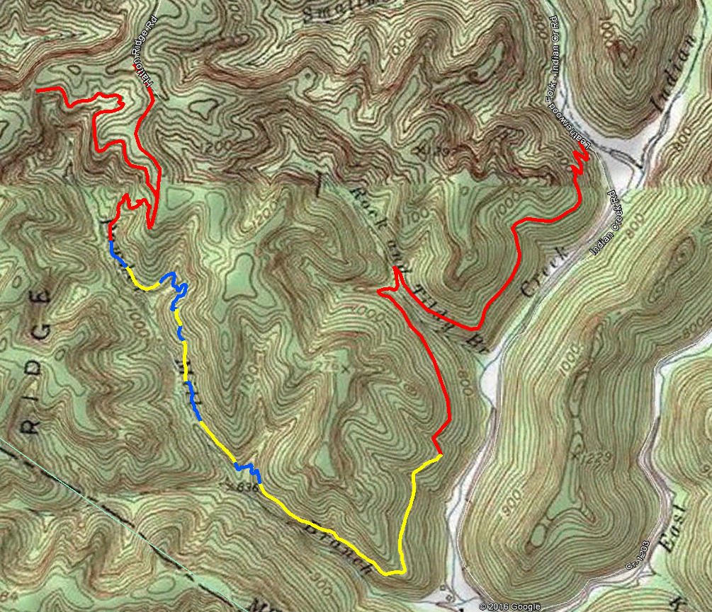 Red River MTBing Powder Mill Branch Trail