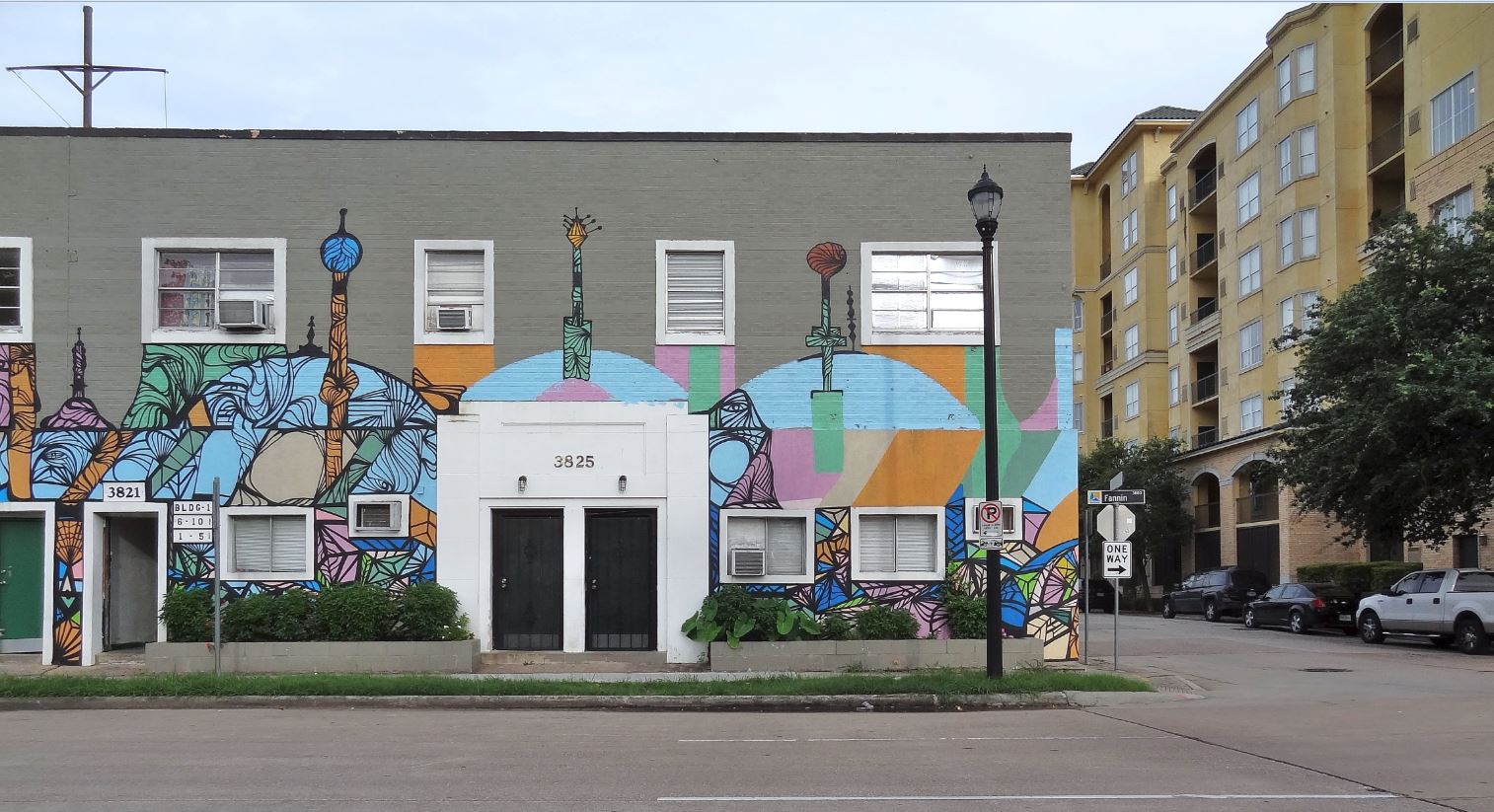 Houston in Pics Fannin Street Muralism in Midtown