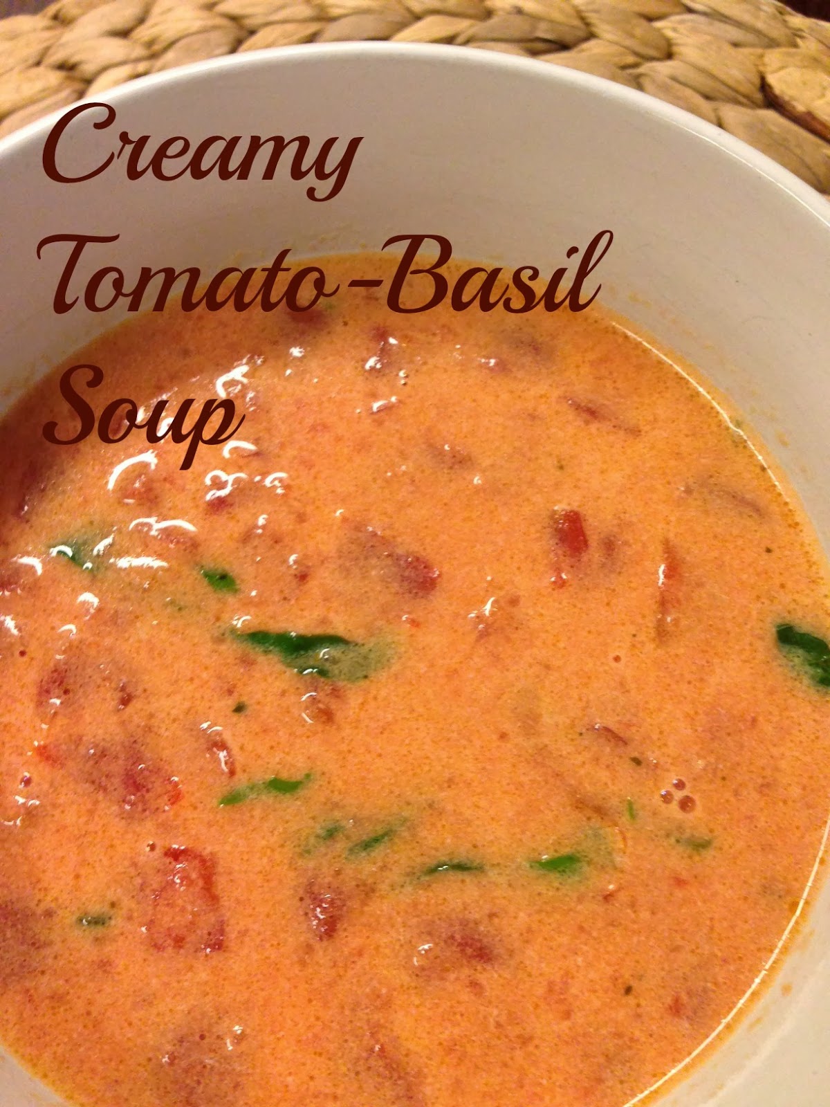 Life at 7000 feet: Creamy Tomato-Basil Soup