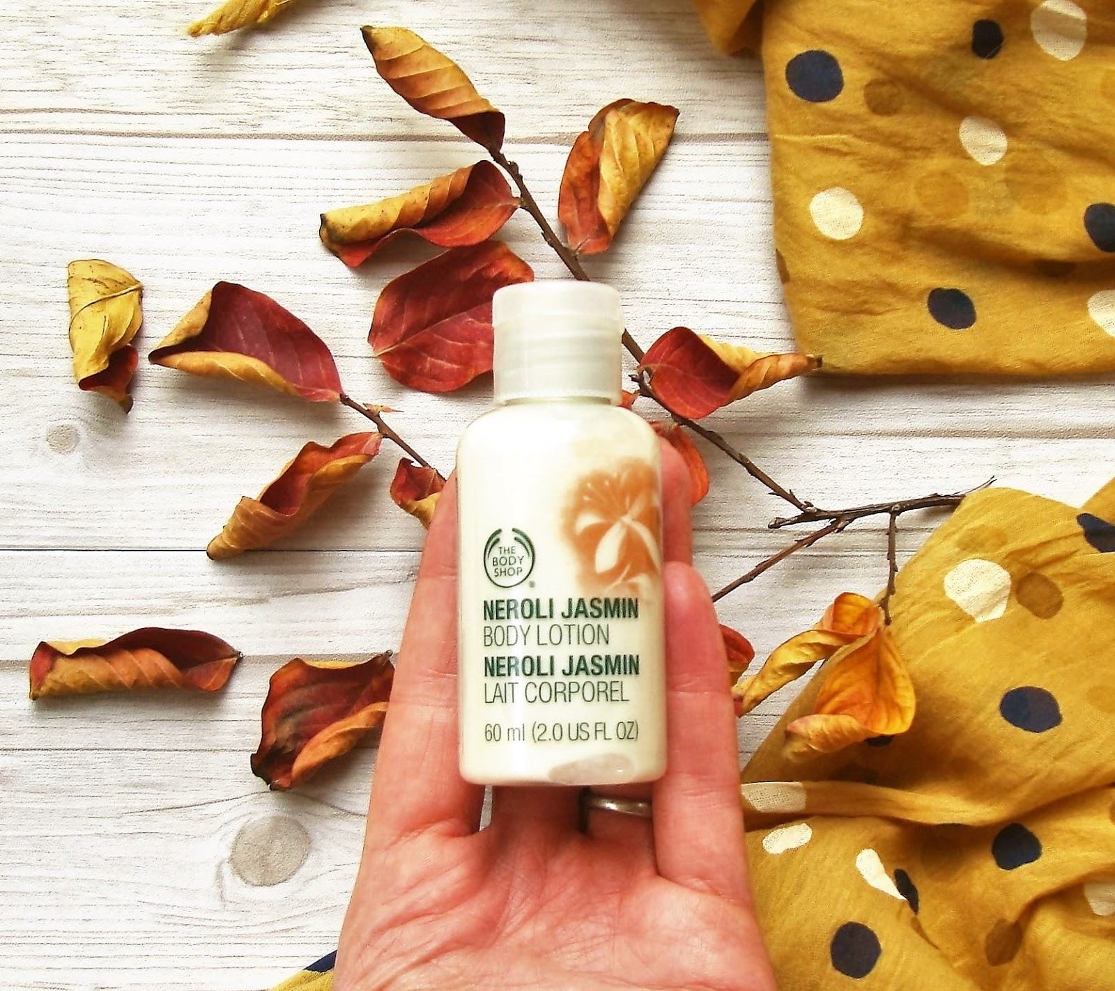 little white truths The Body Shop Neroli Jasmin Body Lotion review