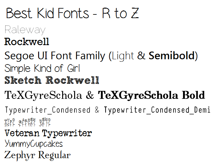 Ivy & Lily Best Fonts For Kids Books, Posters, Novels, Photo Albums