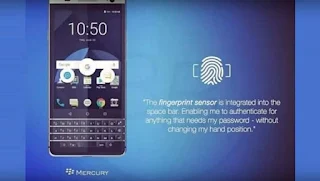 تسريب جديد يضهر جهاز بلاك بيري الجديد Blackberry Mercury مزود بلوحة مفاتيح حقيقية تعمل باللمس
