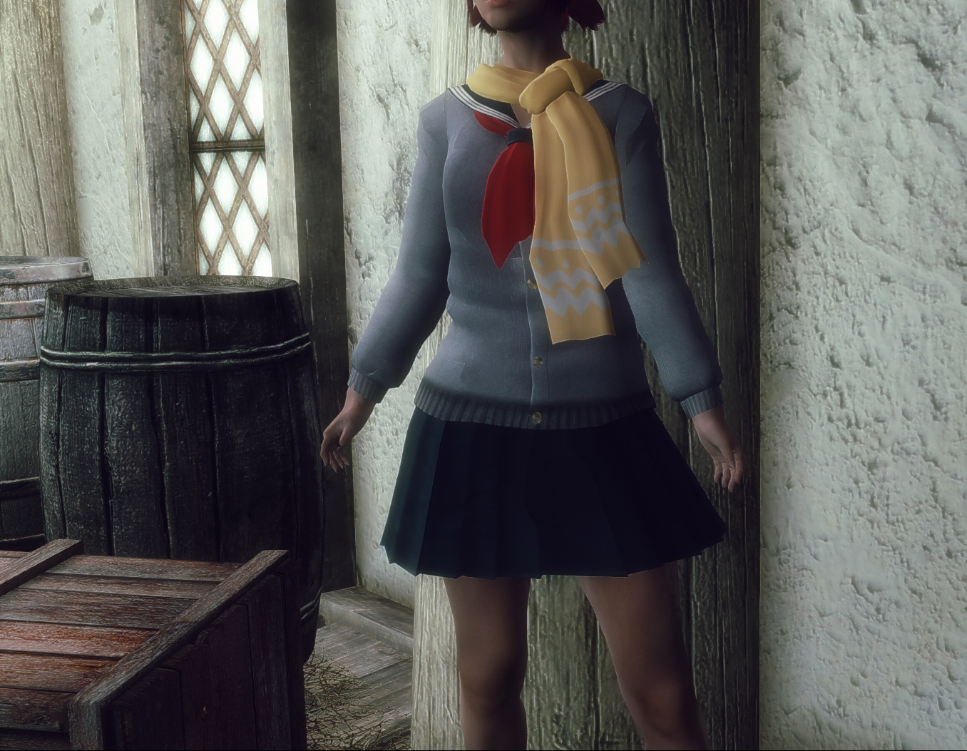 kasumi school sweater skyrim shippin mods and goodies