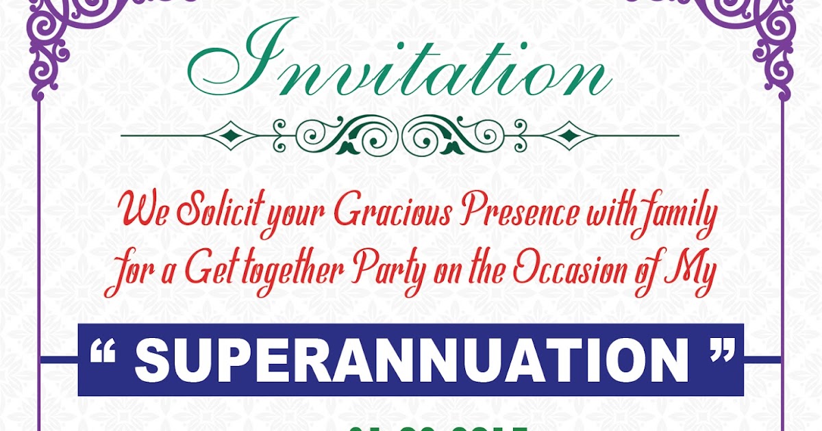 retirement party invitation template free psd format ...