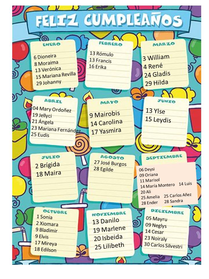 calendario de cumpleanos